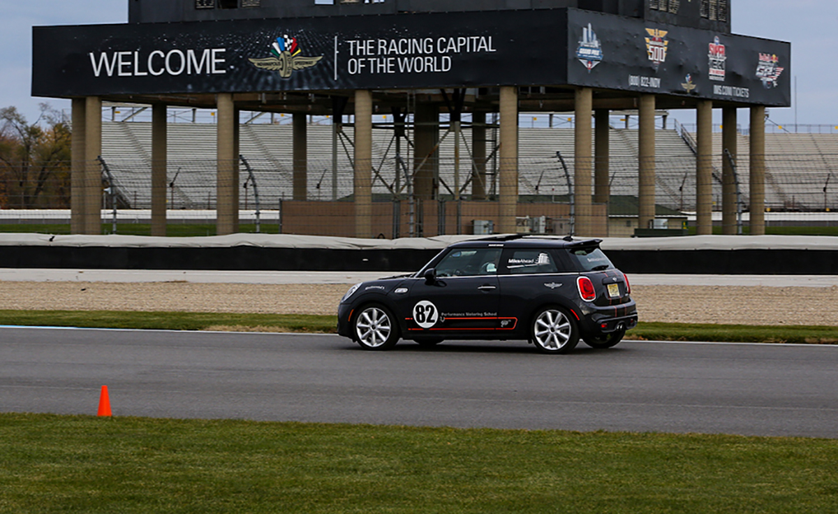 Mastering the Brickyard and getting Miles Ahead in a MINI