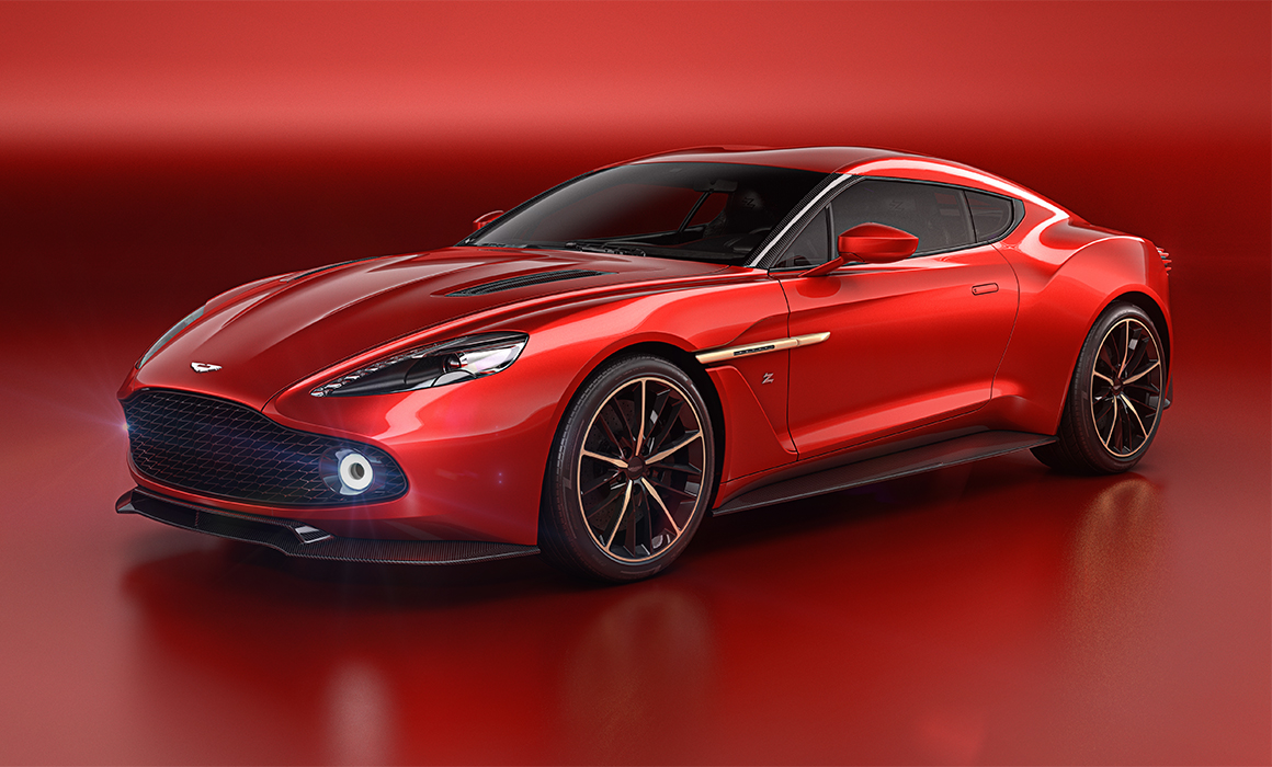 The Aston Martin Vanquish Zagato is Art in Motion