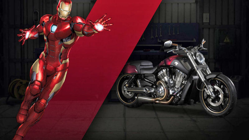 Iron Man V-Rod Muscle® Boldness