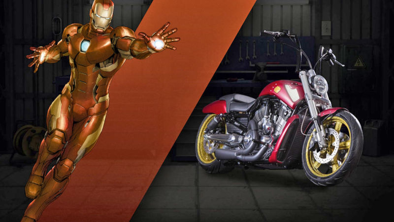 Iron Man V-Rod Muscle® Courage
