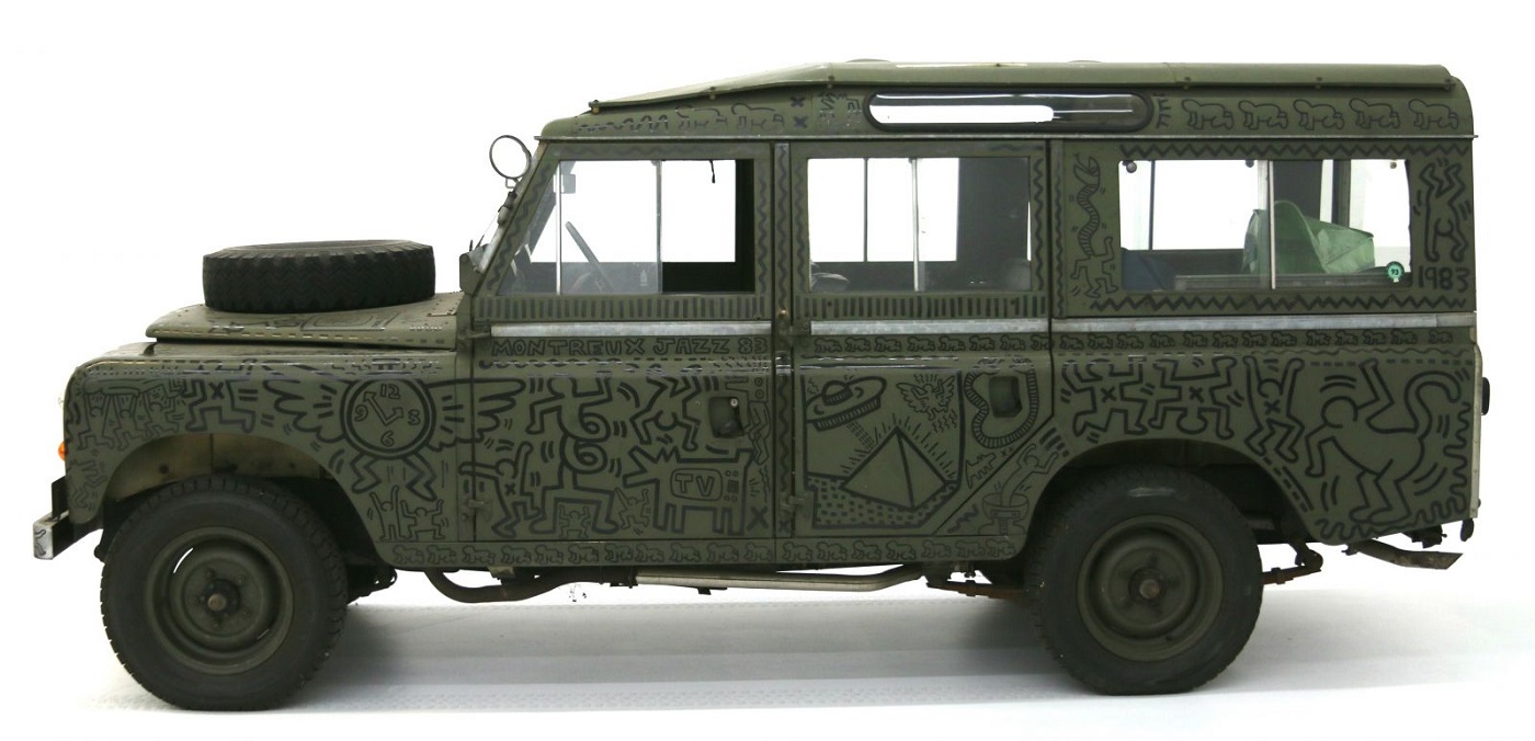 Created in 1971, but never seen until now: The Land Rover Art Car.