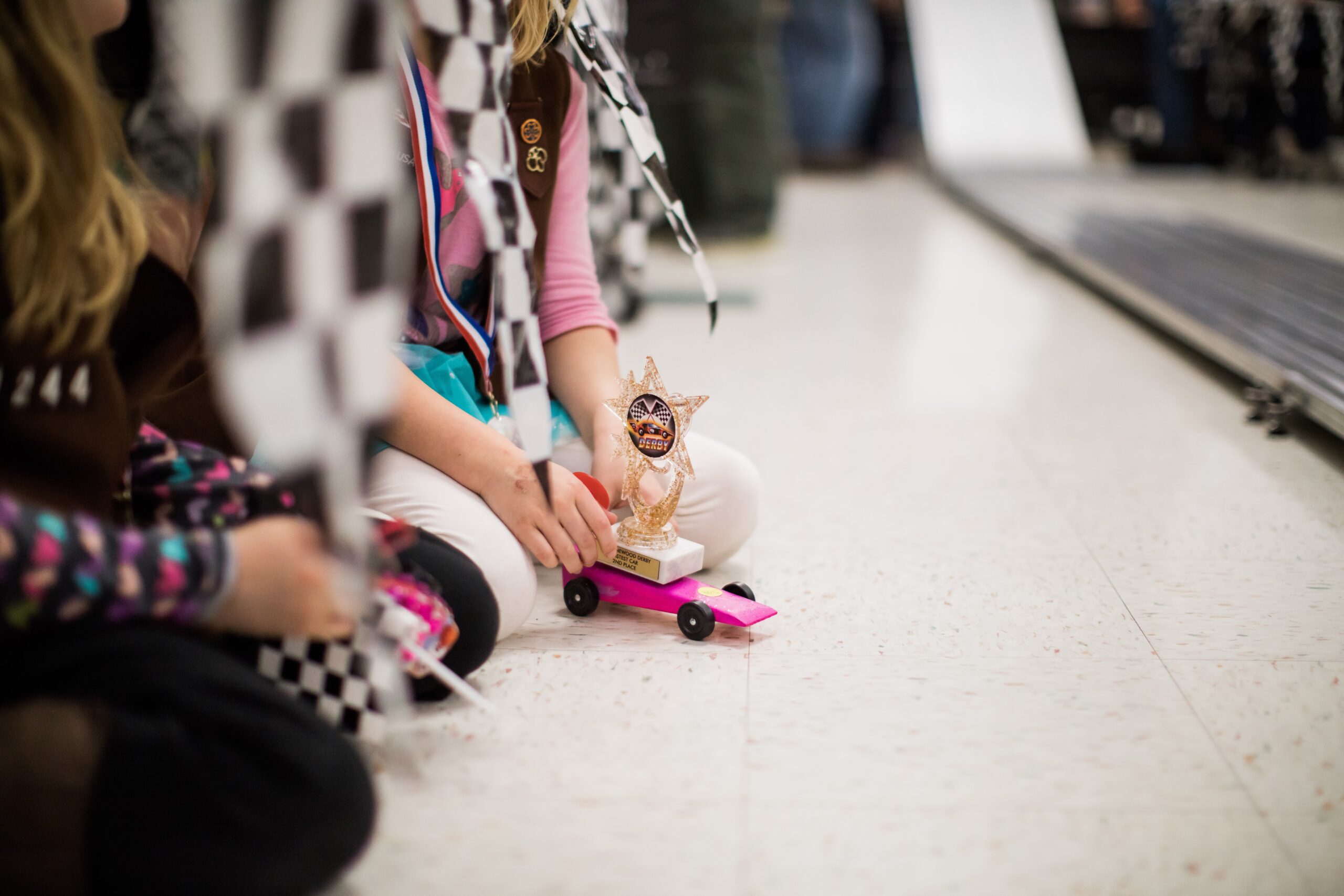 Pinewood Derby is for girls