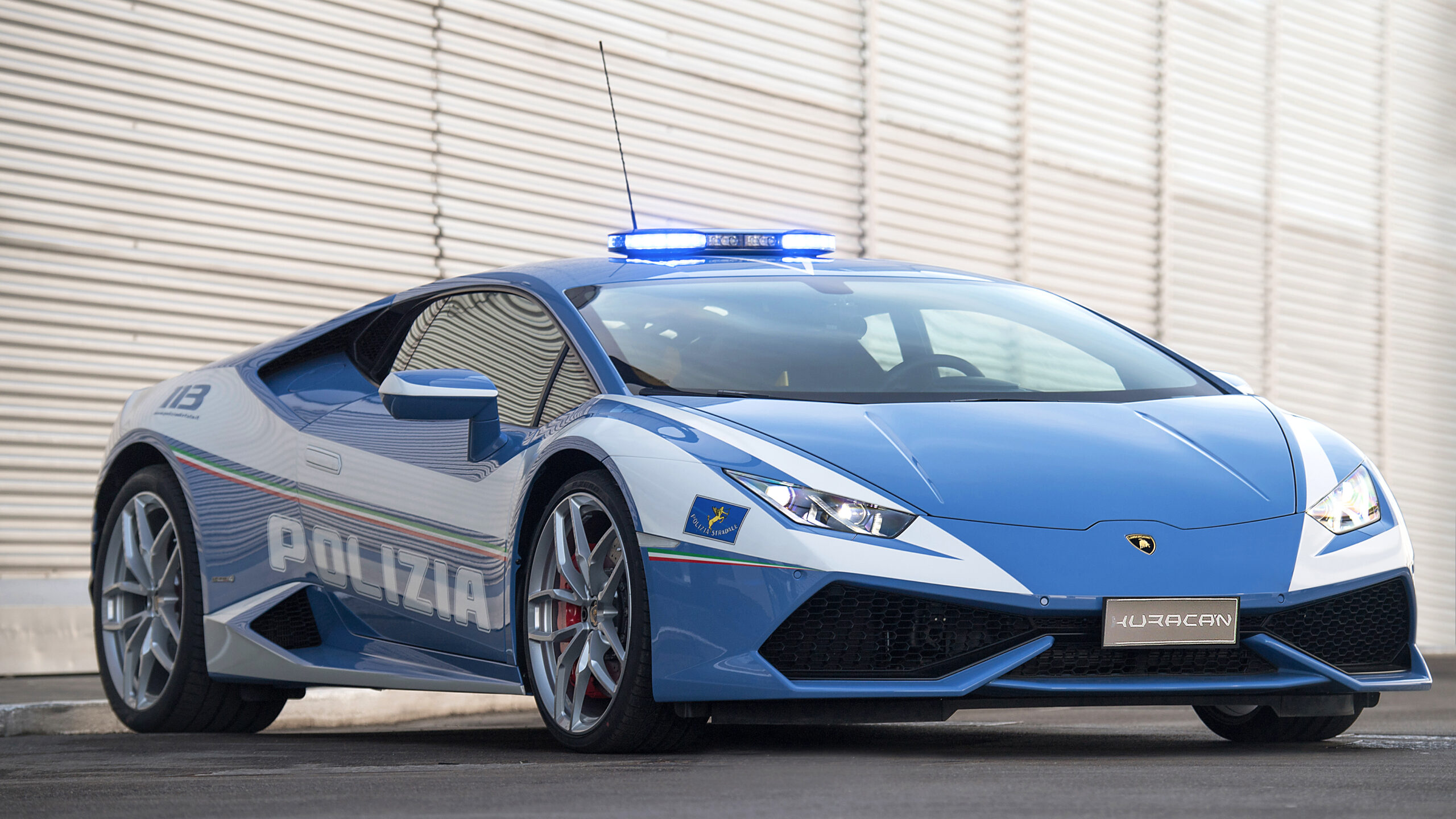 New Car Friday: What Happens When Lamborghini Designs a Police Car