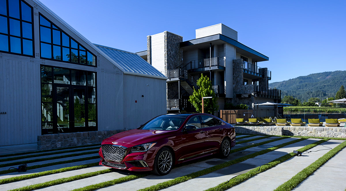 Destination Napa: Days of winding roads in the Genesis G80 Sport