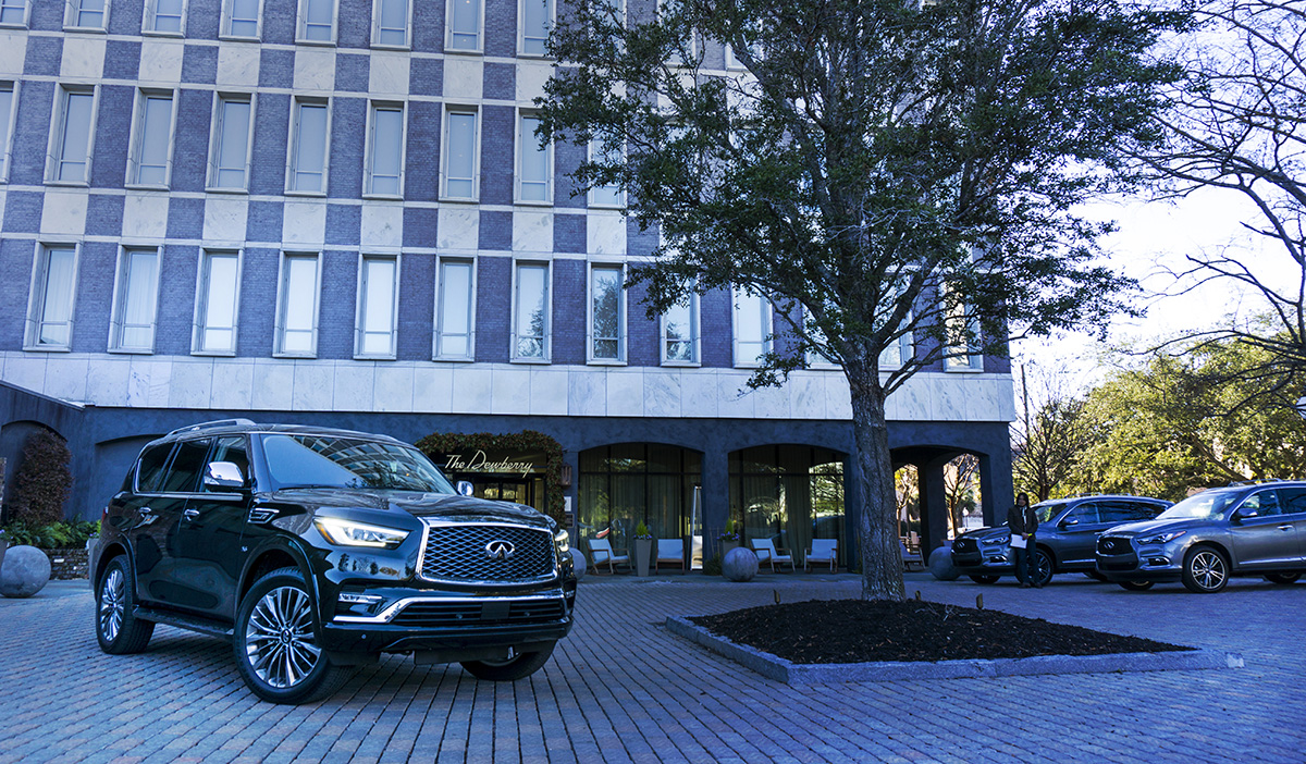 Destination Charleston: Living high in the low country in the 2018 Infiniti QX80
