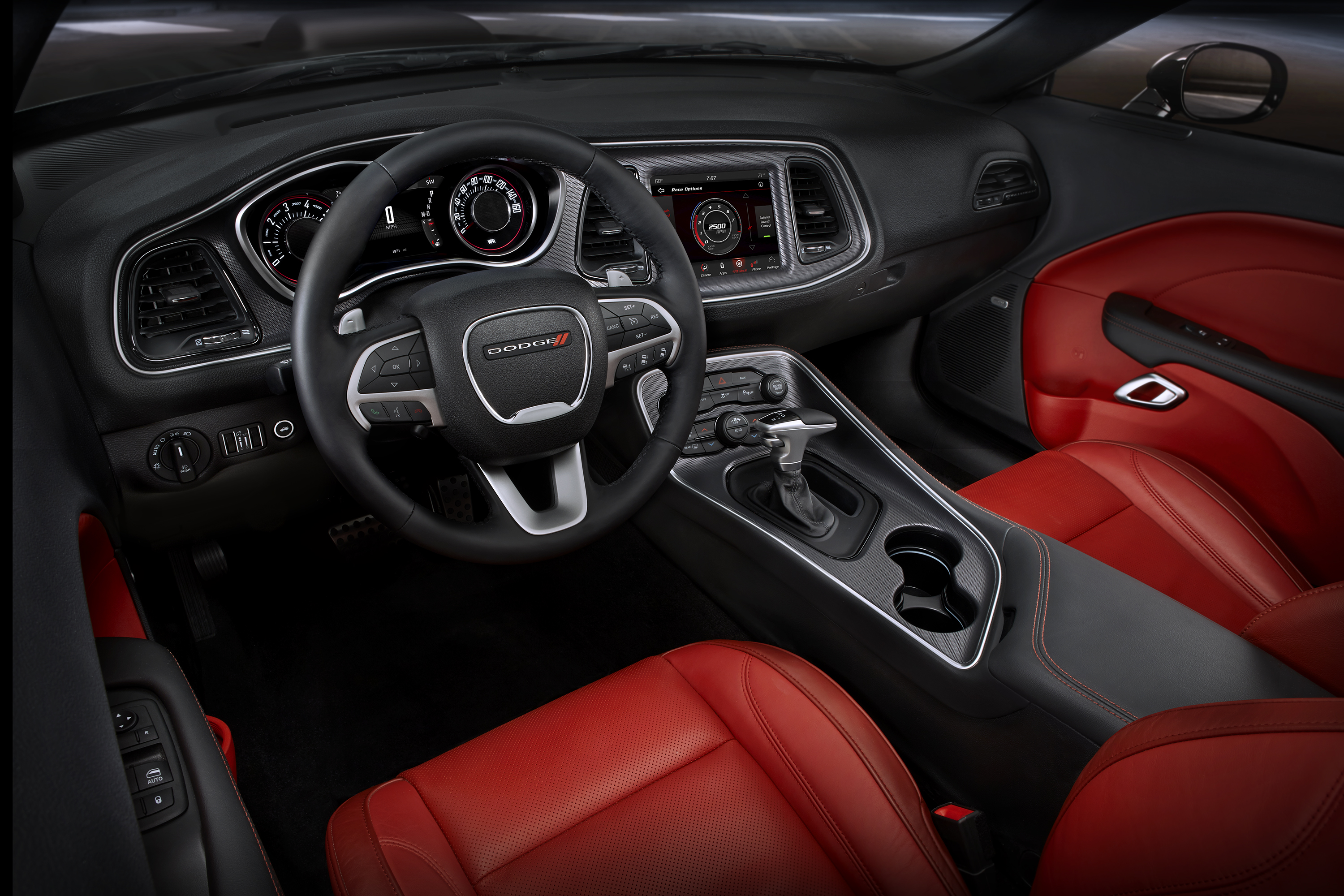 2018 Dodge Challenger SXT Plus (shown in Ruby Red/Black)