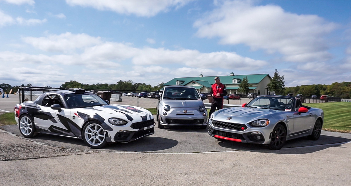 Destination Joliet: Learning to Drive Again in the Fiat 124 and 500 Abarth