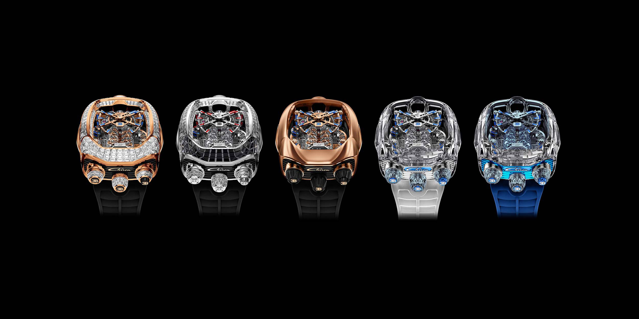 Luxury like no other: New Bugatti Chiron Tourbillon Timepiece Limited Editions