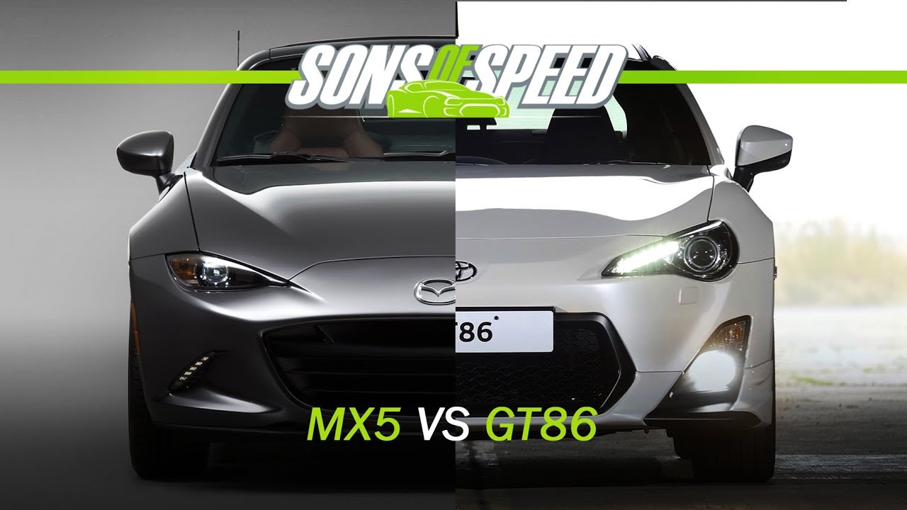 Mazda MX5 VS Toyota GT86