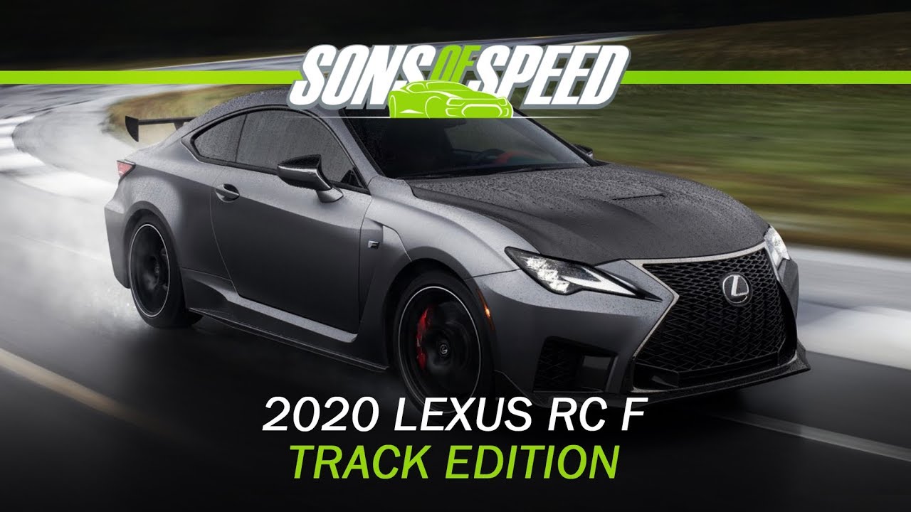 2020 Lexus RC F Track Edition Preview