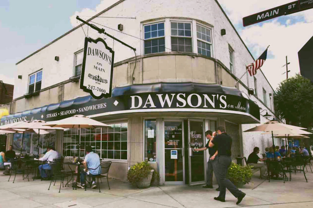 Dawson's on Main, a restaurant on Main Street in Indianapolis