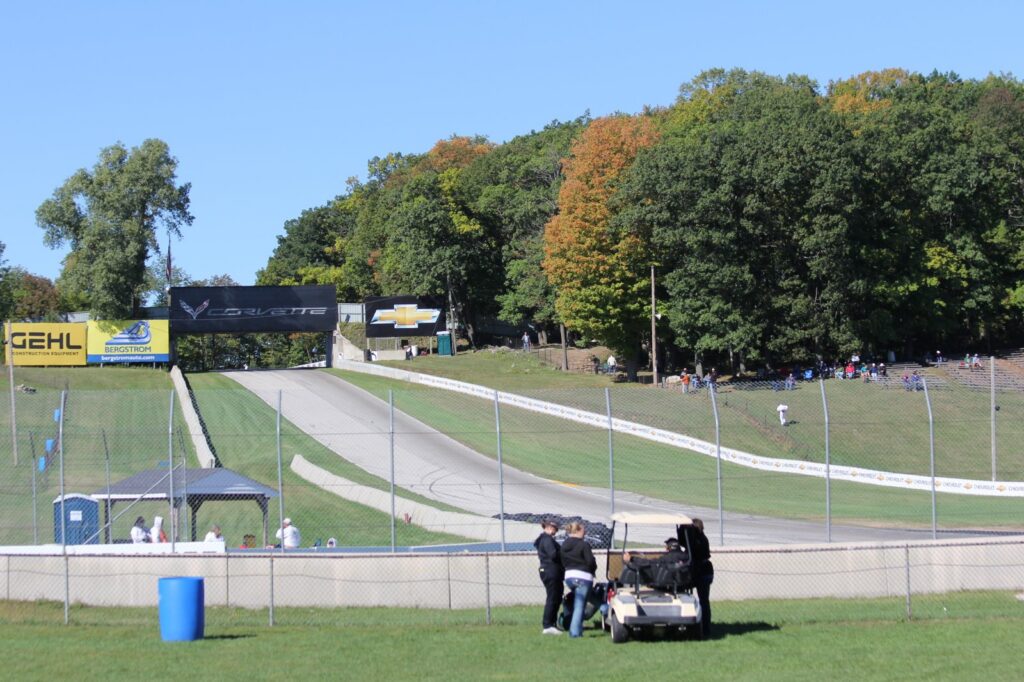 Road America, the climb from Turn 5 to Turn 6
